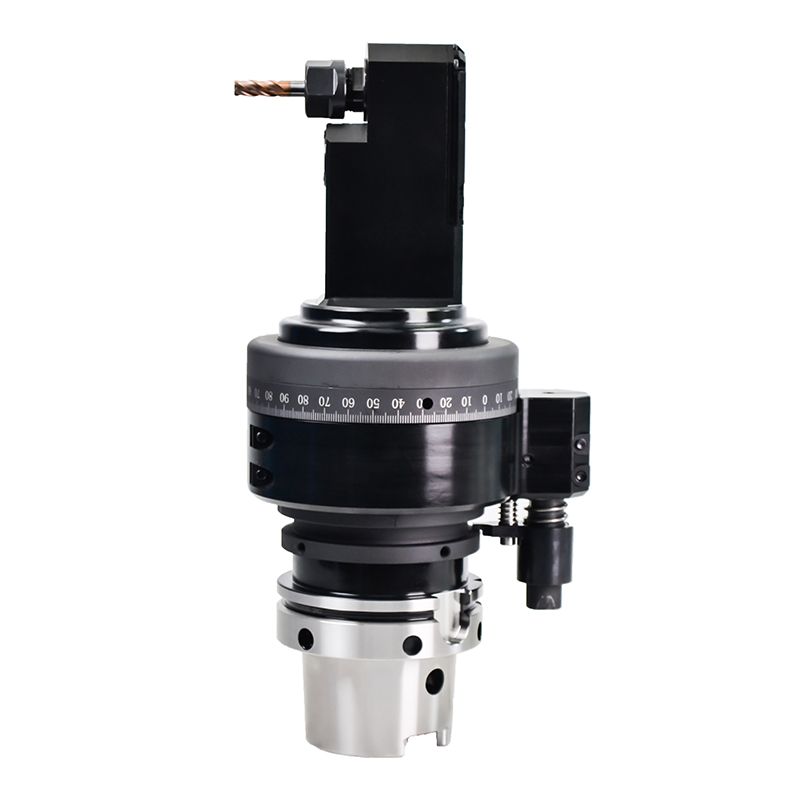 DK90-HSK100A-ER16M-100內縮型角銑頭